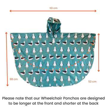 Poncho vandtæt - barn - forskellige design