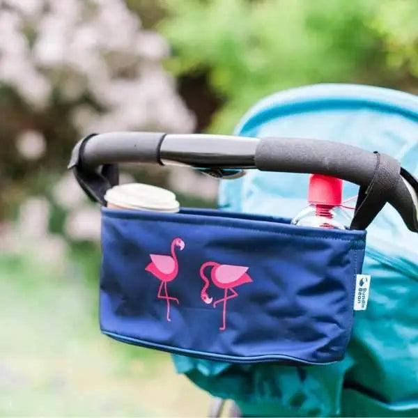 Buggy Bag - med flamingo